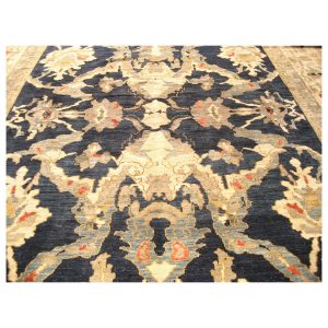 Persian Sultanabad 12x17 Navy Blue & Ivory Area Rug — Navy | Ashly Fine Rugs Houston TX