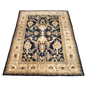 Persian Sultanabad 12x17 Navy Blue & Ivory Area Rug — Navy | Ashly Fine Rugs Houston TX
