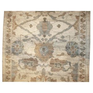 ivory tan persian sultanabad runner 3x19 handmade rug