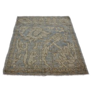Persian Sultanabad 3x4 Slate Blue & Grey Handmade Area Rug — 2x3 | Ashly Fine Rugs Houston TX