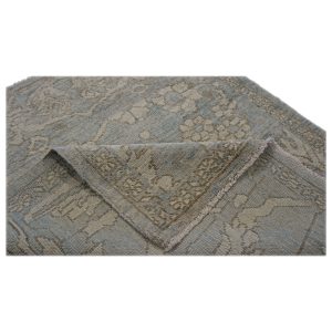 Persian Sultanabad 3x4 Slate Blue & Grey Handmade Area Rug — 2x3 | Ashly Fine Rugs Houston TX