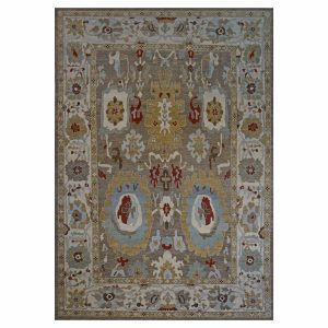 21st Century Sultanabad Master 10x14 Tan Handmade Area Rug #1143285 — Tan | Ashly Fine Rugs Houston TX