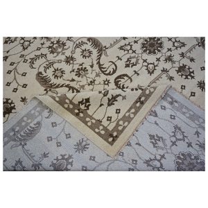 Sultanabad Masters 6X10 Ivory and Brown Area Rug — Tan | Ashly Fine Rugs Houston TX