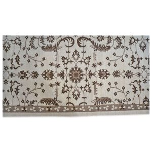 Sultanabad Masters 6X10 Ivory and Brown Area Rug — Tan | Ashly Fine Rugs Houston TX