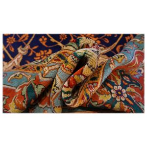 Vintage Persian Tabriz 10X13 Navy Area Rug — Navy | Ashly Fine Rugs Houston TX