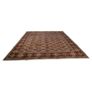 Vintage Persian Tabriz 10x13 Red Area Rug — Rust | Ashly Fine Rugs Houston TX