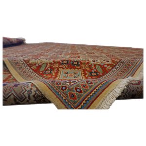 Vintage Persian Tabriz 10x13 Red Area Rug — Rust | Ashly Fine Rugs Houston TX
