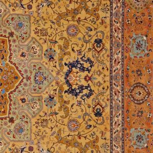 Area Rugs: Persian Tabriz Pahlavi 11 x 16 Rust Rug — 11x16 | Ashly Fine Rugs Houston TX