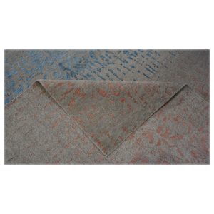 Nepalese Modern Wool & Silk 6X9 Grey Area Rug — Modern | Ashly Fine Rugs Houston TX