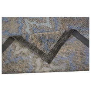 Nepalese Modern Wool & Silk 6X9 Grey Area Rug — Modern | Ashly Fine Rugs Houston TX