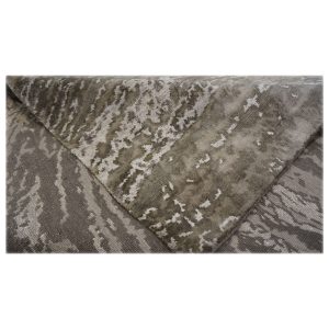 Indo Nepal Modern Wool & Silk 9X12 Grey Area Rug — Modern | Ashly Fine Rugs Houston TX