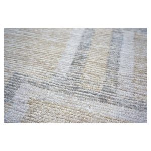 beige ivory grey modern silk 12x15 handmade area rug