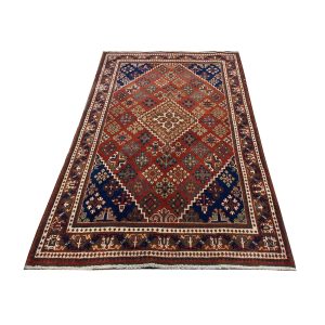 Persian Joshagan 4X7 Red Area Rug — Joshagan | Ashly Fine Rugs Houston TX