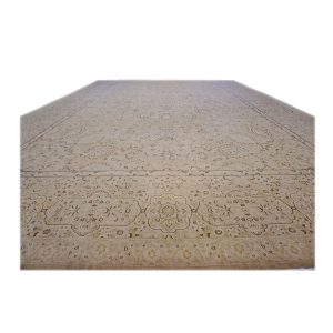 Antique Persian Kerman 10X14 Tan Area Rug — Tan | Ashly Fine Rugs Houston TX