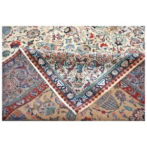 Antique Persian Tabriz 10X14 Gold & Taupe Handmade Area Rug — ALL RUGS | Ashly Fine Rugs Houston TX