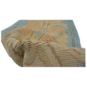 21st Century William Morris Donegal Carpet Light Blue and Tan Short Runner — Donegal | Ashly Fine Rugs Houston TX