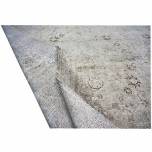 Antique Persian Tabriz 14x20 Grey Oversized Area Rug — Tan | Ashly Fine Rugs Houston TX