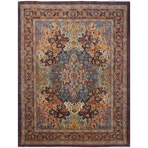 navy blue red antique persian tabriz 10x14 handmade area rug houston texas