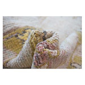 21st Century Oversized Turkish Oushak 13x19 Ivory, Olive Green & Blue Handmade Rug — Slate | Ashly Fine Rugs Houston TX