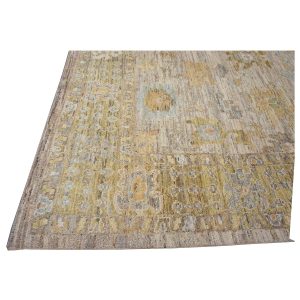 21st Century Turkish Oushak 10X13 Ivory, & Khaki Handmade Area Rug — ALL RUGS | Ashly Fine Rugs Houston TX