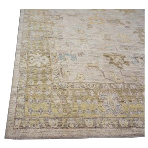 21st Century Turkish Oushak 10X13 Ivory, & Khaki Handmade Area Rug — ALL RUGS | Ashly Fine Rugs Houston TX