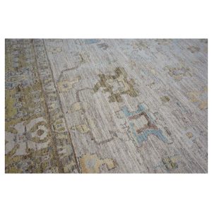 21st Century Turkish Oushak 10X13 Ivory, & Khaki Handmade Area Rug — ALL RUGS | Ashly Fine Rugs Houston TX