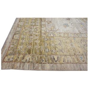 21st Century Turkish Oushak 10X13 Ivory, & Khaki Handmade Area Rug — ALL RUGS | Ashly Fine Rugs Houston TX