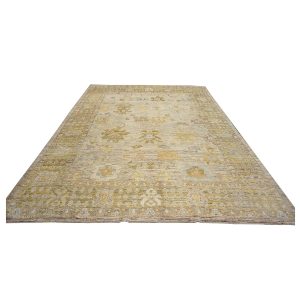 21st Century Turkish Oushak 10X13 Ivory, & Khaki Handmade Area Rug — ALL RUGS | Ashly Fine Rugs Houston TX