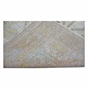 21st Century Turkish Oushak 3X18 Gold, Ivory & Charcoal Handmade Runner Rug — Charcoal | Ashly Fine Rugs Houston TX
